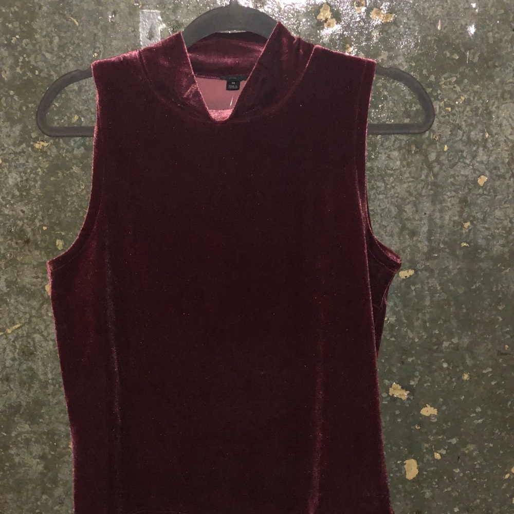 J.Crew Velvet Tank Top